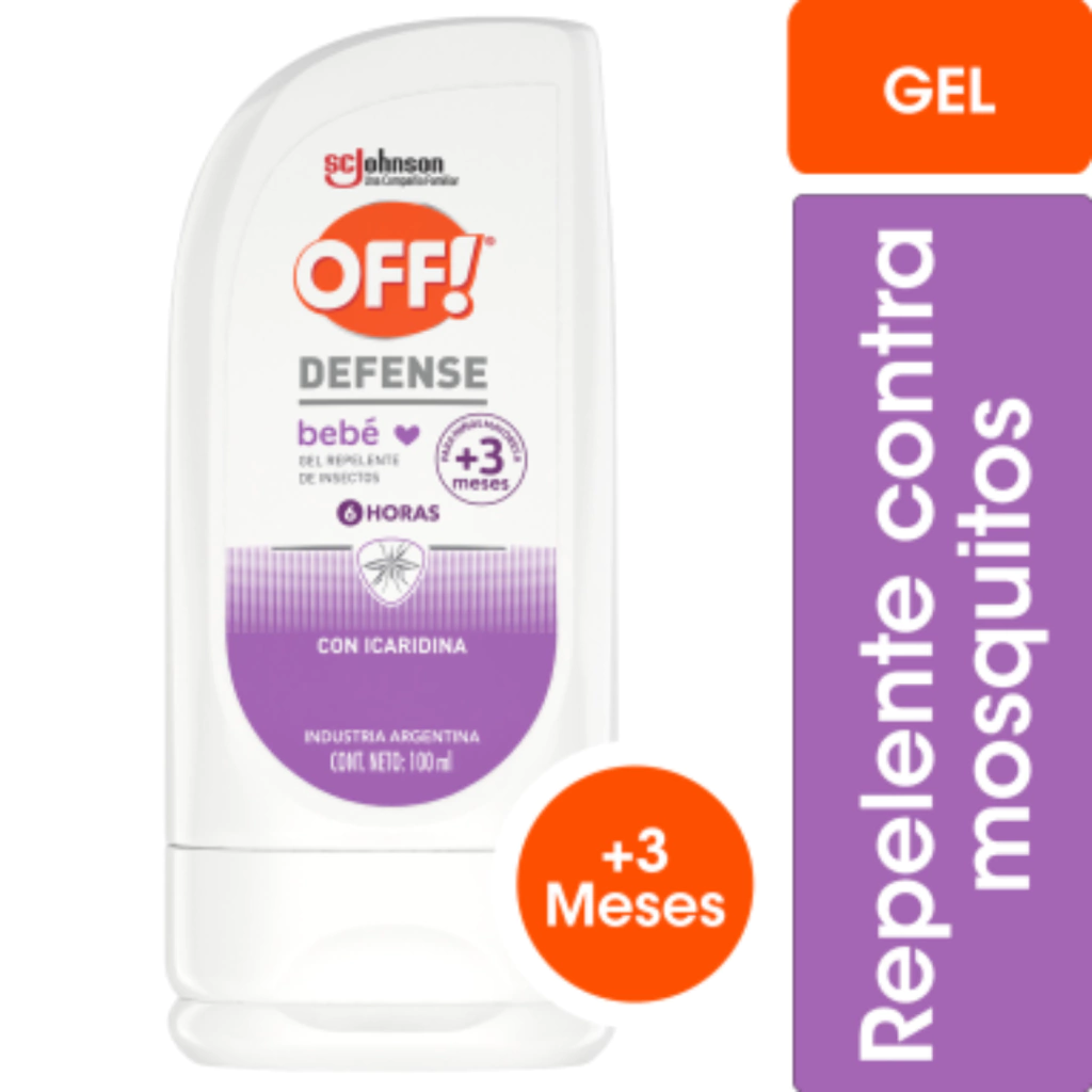 Repelente OFF Gel Defense Bebé 100 ml - OFF - Imagen 3