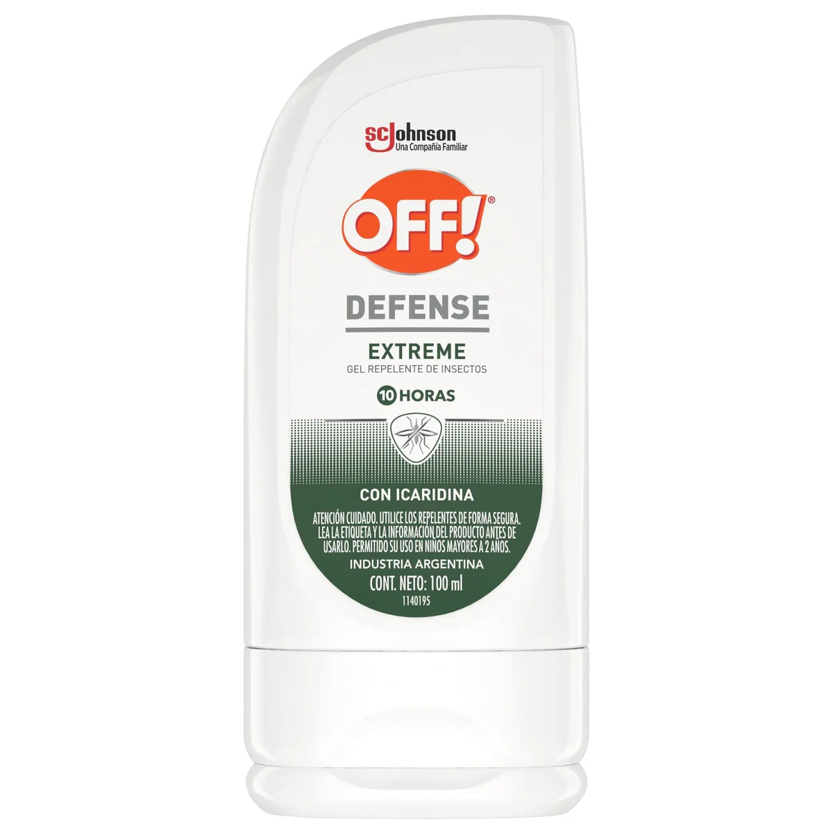 Repelente OFF Gel Defense Extreme 100 ml - OFF