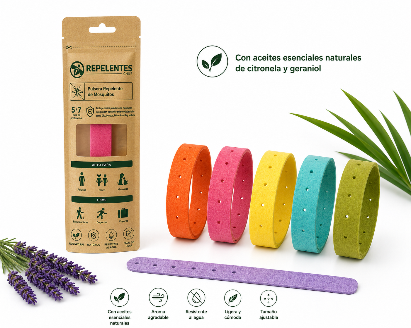 PULSERA ODORIZANTE BOTÁNICA COMFORT - Imagen 4